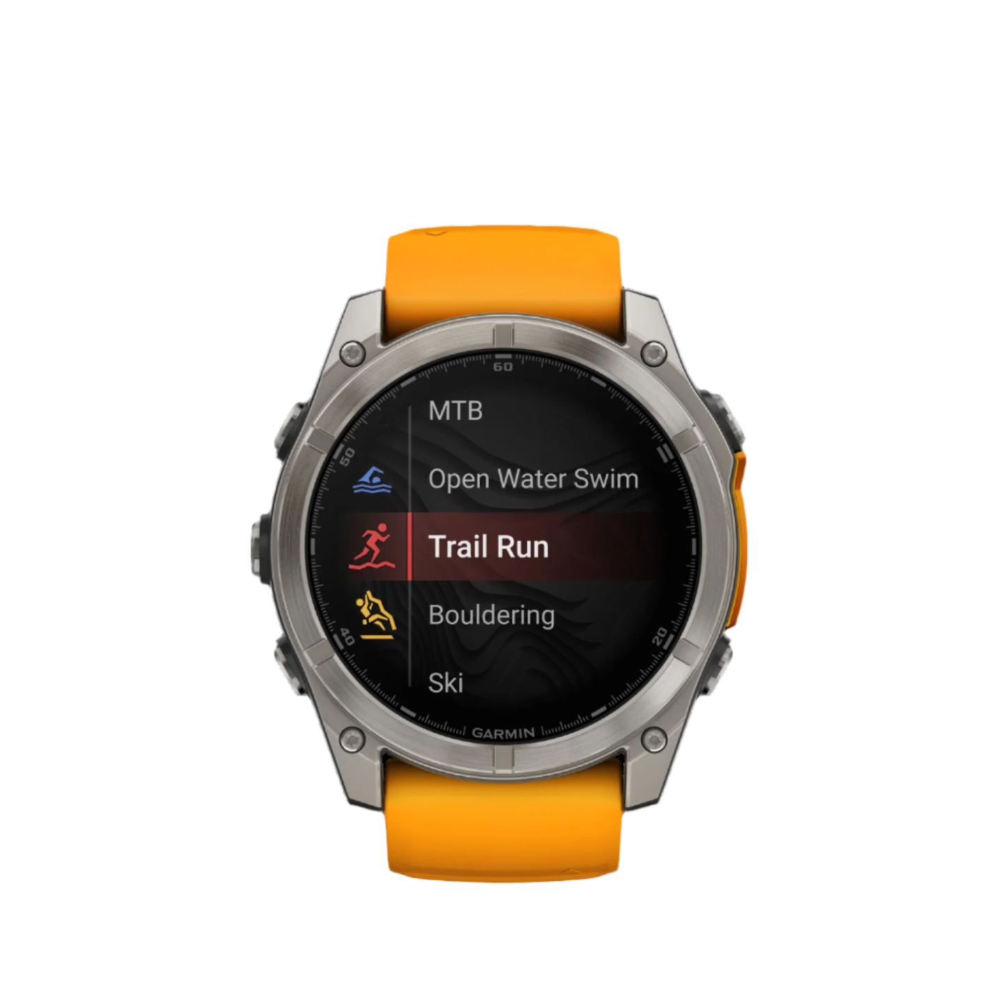 Garmin Fēnix 8 Amoled Sapphire Smartwatch 51mm - Gps, Boussole, Gyroscope Et Altimètre Barométrique | Montre Intelligente Garmin Fēnix 8 Amoled Sapphire 51mm - Gps, Boussole, Gyroscope Et Altimètre Barométrique