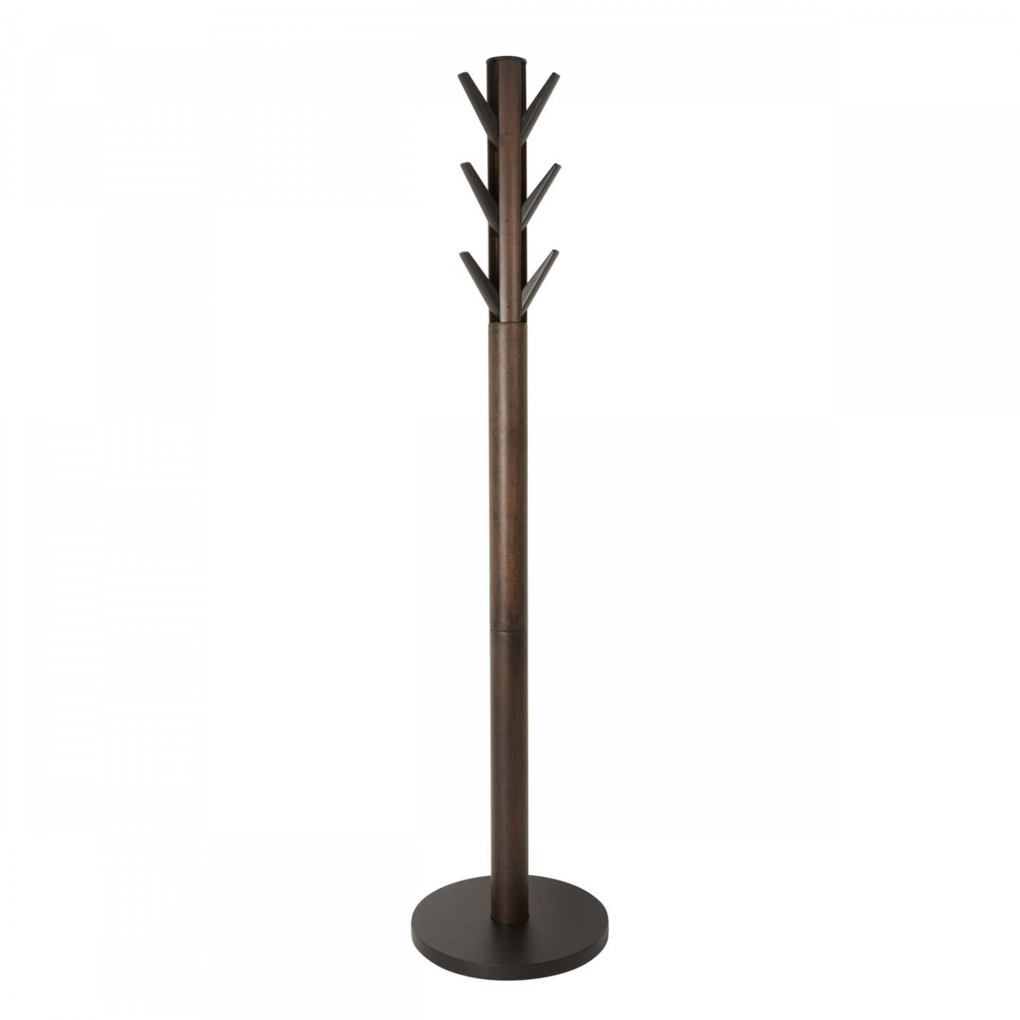 Umbra Modern Wood Flapper Coat Rack - Noir et Noyer|Portemanteau moderne Flapper de Umbra en bois - noir et noyer