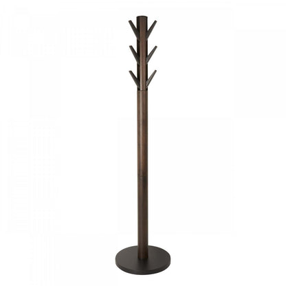 Umbra Modern Wood Flapper Coat Rack - Noir et Noyer|Portemanteau moderne Flapper de Umbra en bois - noir et noyer