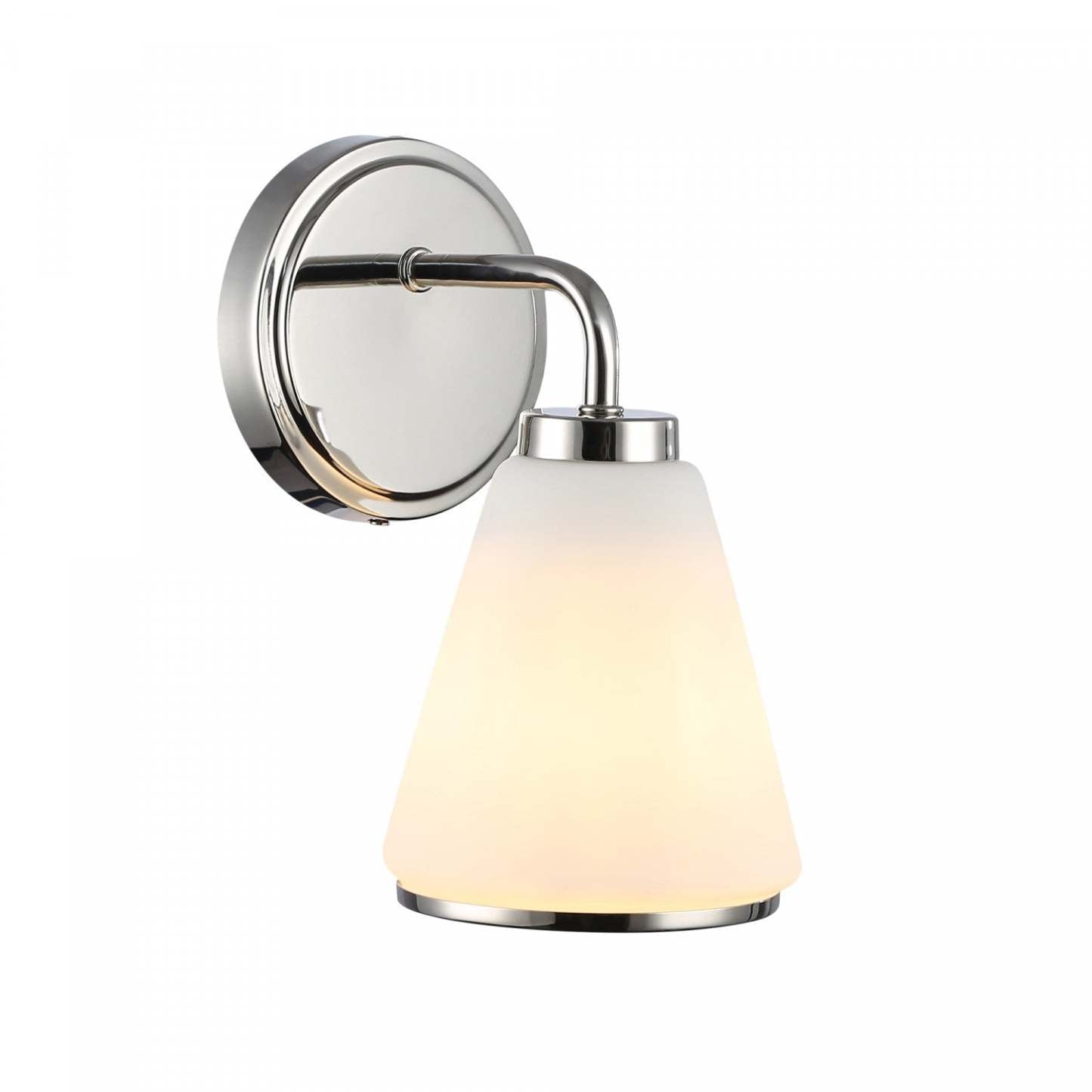 Zoey 1 Light Wall Sconce, Polished Nickel Lamp | Applique Murale Zoey A 1 lampe, Nickel Poli