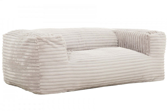 Sealy Redd Corduroy High Density Foam Bean Bag Sofa Chair - Taupe|Fauteuil poire de type canapé Redd de Sealy en velours tricoté avec mousse à haute densité - taupe