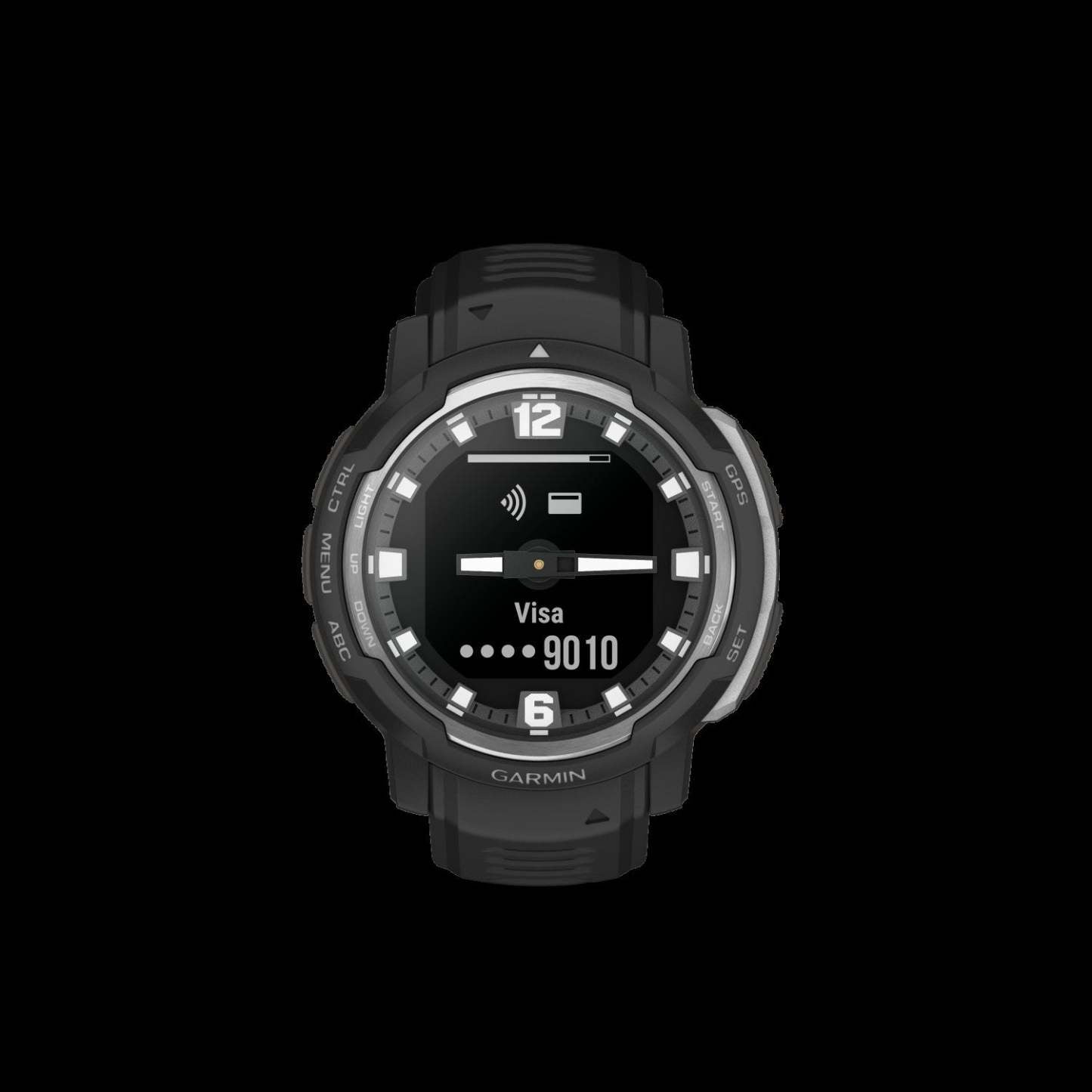Montre Intelligente Hybride Garmin Instinct® Crossover - Multi-fonction Avec Design Robuste, Technologie Revodrive