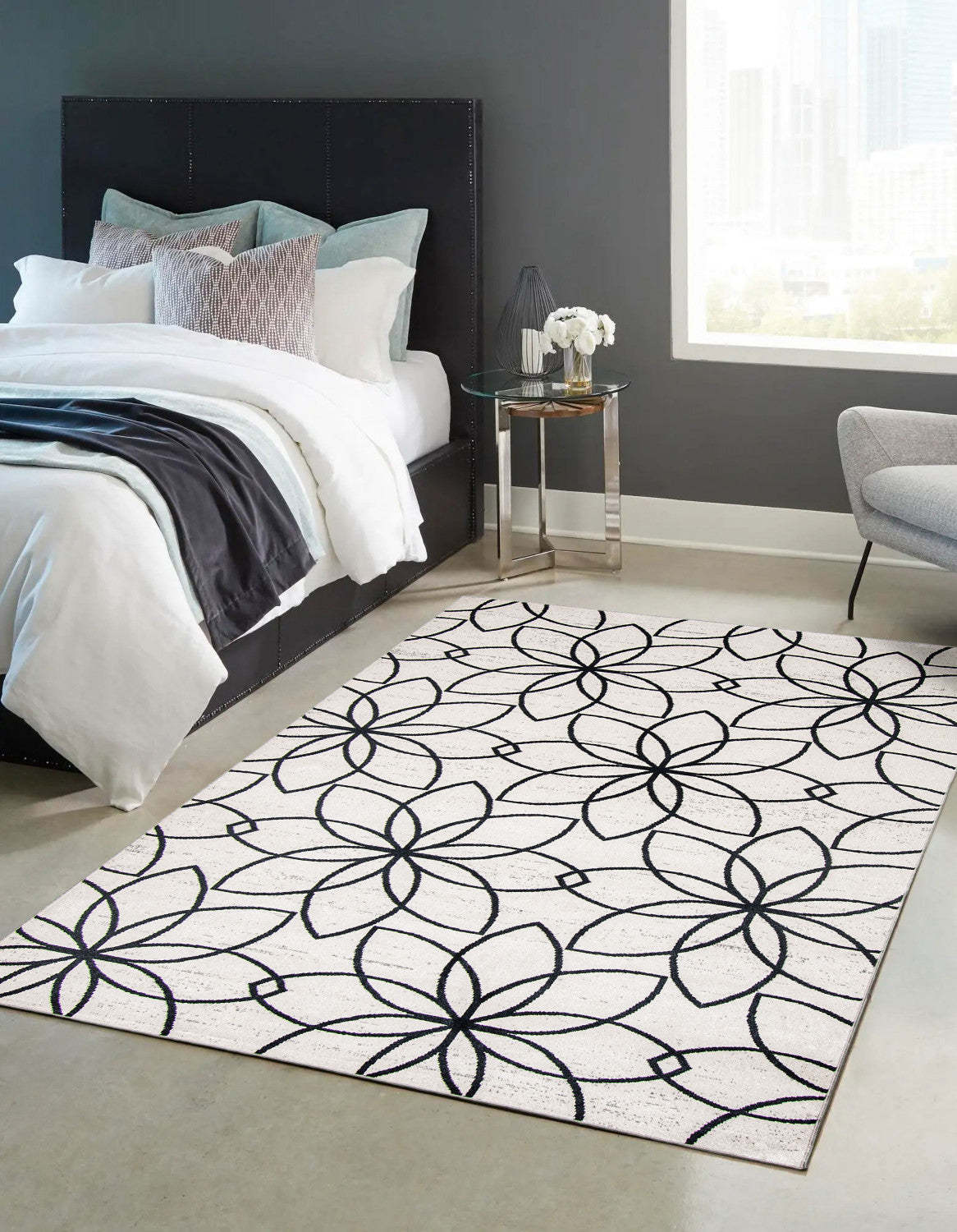 Tapis Terali ivoire lavable en machine - 3'0 x 5'0|Carpette Terali ivoire lavable à la machine - 3 pi 0 po x 5 pi 0 po|D86FH5I8