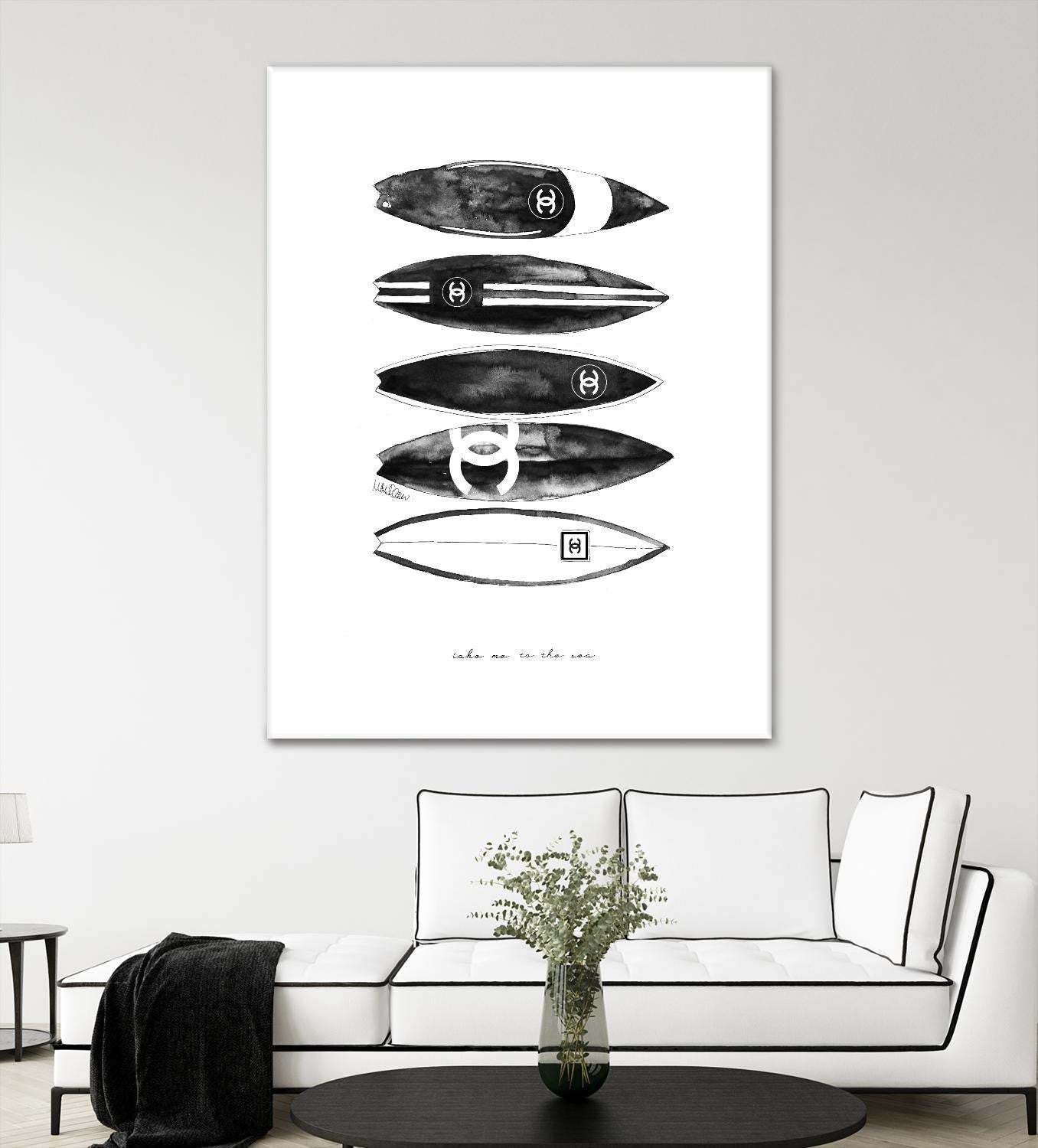 Surf Portrait Giant Art 72x54 Wall Art|Œuvre d'art murale Giant Art « Surf Portrait » 72 x 54