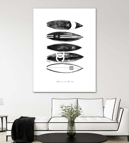 Surf Portrait Giant Art 72x54 Wall Art|Œuvre d'art murale Giant Art « Surf Portrait » 72 x 54