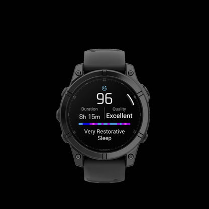 Garmin Fēnix E Amoled Gps Smartwatch 47 Mm - Military Spec 810, Multi Sport, Compass, Gyroscope And |Montre Connectée Gps Garmin Fēnix E Amoled 47 Mm - Norme Militaire 810, Multi-sport, Boussole, Gyroscope