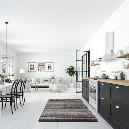 Tapis Wileen Noir - 4'4 X 6'5 |Carpette Wileen noire - 4 pi 4 po x 6 pi 5 po