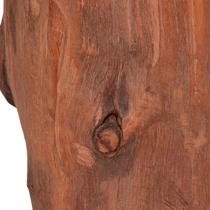 Reclaimed Wood 18 Bottle Tabletop Decor - Brown|Article décoratif de table bouteille de 18 po en bois recyclé - brun