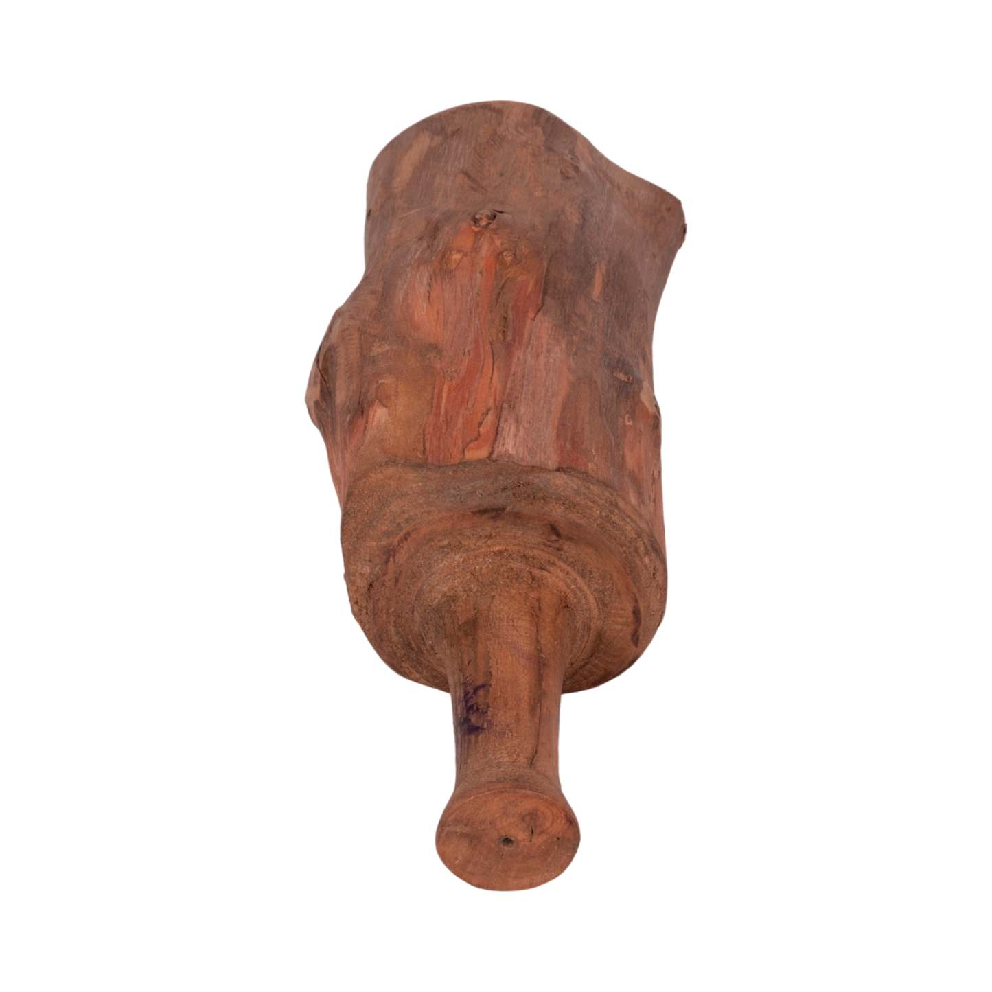 Reclaimed Wood 18 Bottle Tabletop Decor - Brown|Article décoratif de table bouteille de 18 po en bois recyclé - brun