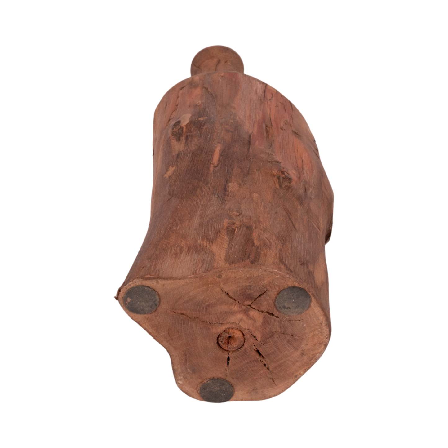 Reclaimed Wood 18 Bottle Tabletop Decor - Brown|Article décoratif de table bouteille de 18 po en bois recyclé - brun