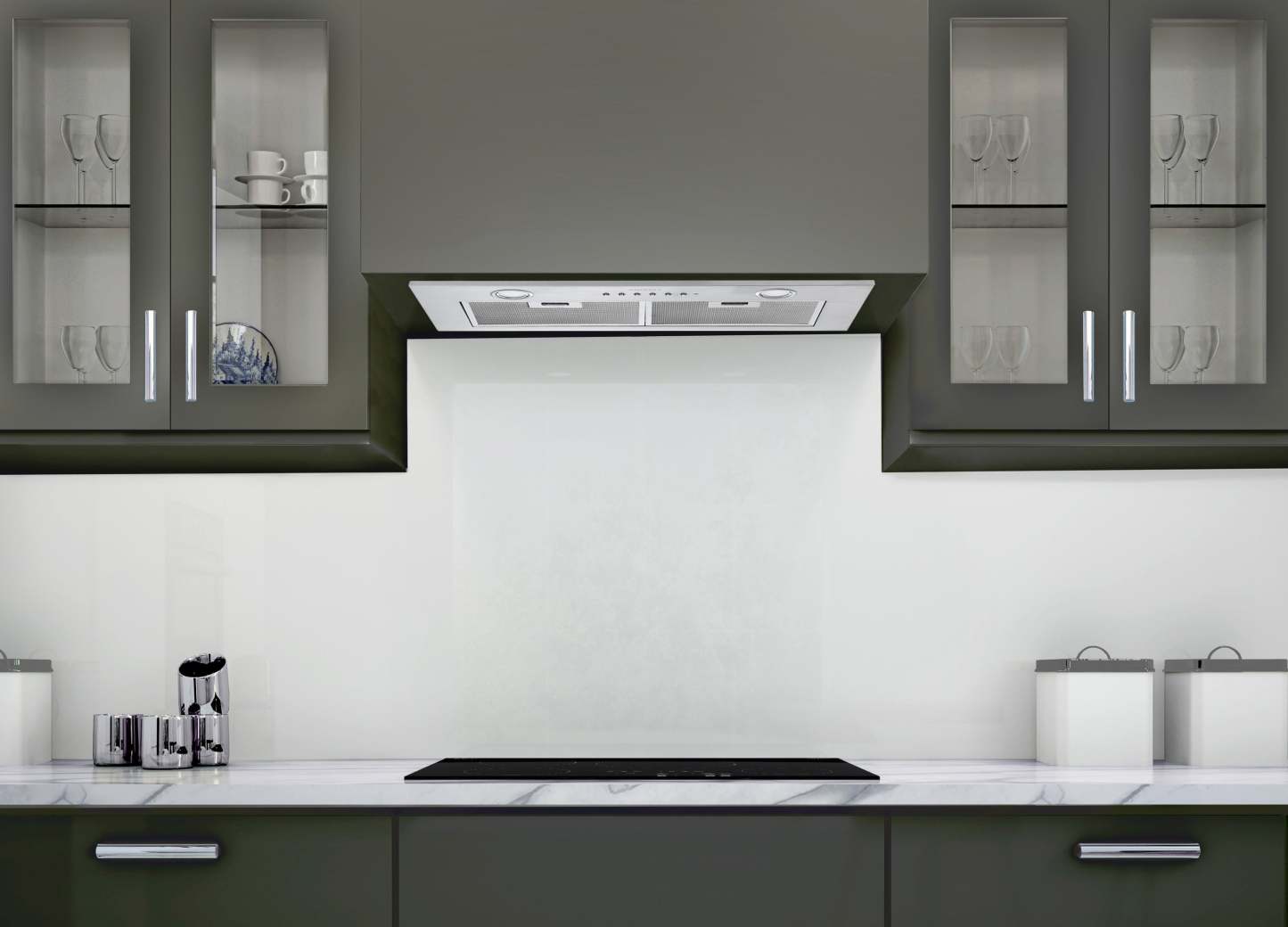 Ancona BNL430 28 Hotte de cuisinière encastrée avec veilleuse - AN-1316 | Hotte de cuisinière encastrée à conduit BNL430 d'Ancona de 28 po avec veilleuse - AN-1316 | D77GHV6M