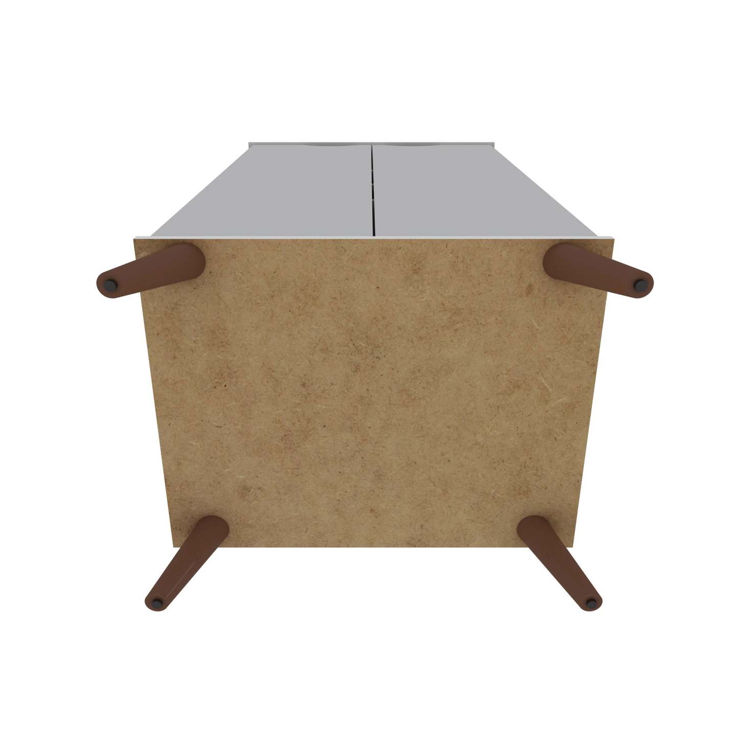 Manhattan Comfort Hampton Shoe Closet with 4 Shelves Solid Wood Legs - White|Armoire à chaussures Hampton de Manhattan Comfort avec 4 tablettes et pattes en bois massif - blanche