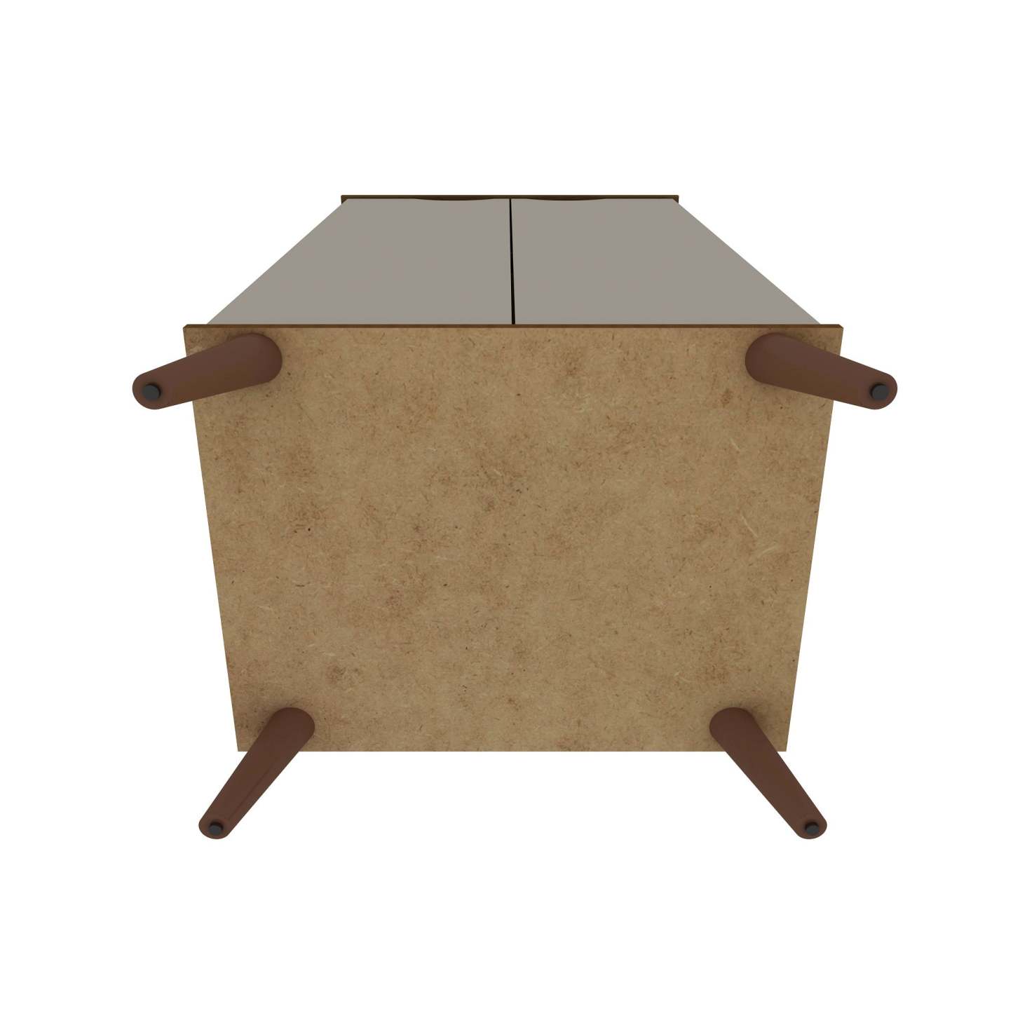 Manhattan Comfort Hampton Shoe Closet with 4 Shelves Solid Wood Legs - Off White|Armoire à chaussures Hampton de Manhattan Comfort avec 4 tablettes et pattes en bois massif - blanc cassé