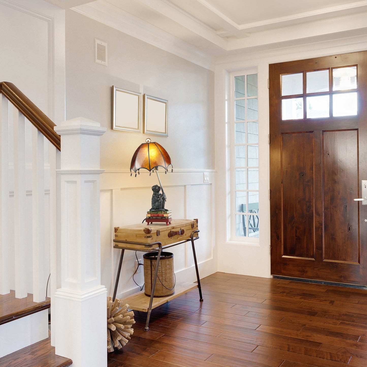 Lampe de table Intellectual Monkey 21,75 po H - 11 po L x 11 po l x 21,75 po H