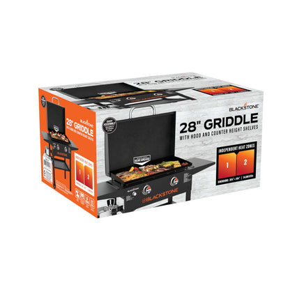 Blackstone 28 Original Omnivore Griddle with Hood - 2287|Plaque chauffante Original Omnivore de Blackstone de 28 po avec hotte - 2287