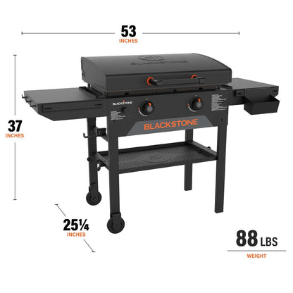 Blackstone 28 Original Omnivore Griddle with Hood - 2287|Plaque chauffante Original Omnivore de Blackstone de 28 po avec hotte - 2287
