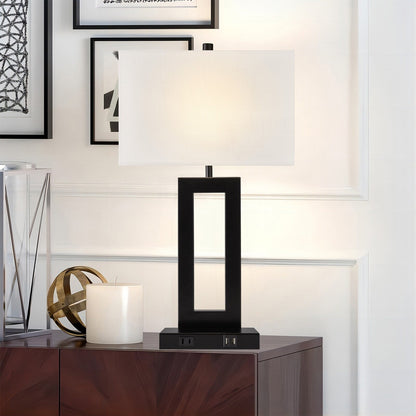 Ensemble de 22 lampes de table USB grises avec commande tactile