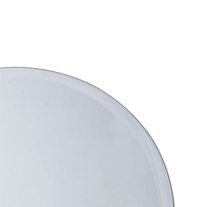 Miroir de salle de bain rond sans cadre de 22 pouces - Verre miroir - 22 pouces