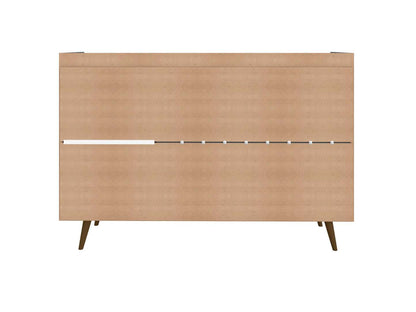 Manhattan Comfort Bradley 53,54" Buffet Stand avec 4 étagères - Noir|Buffet Bradley de Manhattan Comfort de 53,54 po avec 4 tablettes - noir