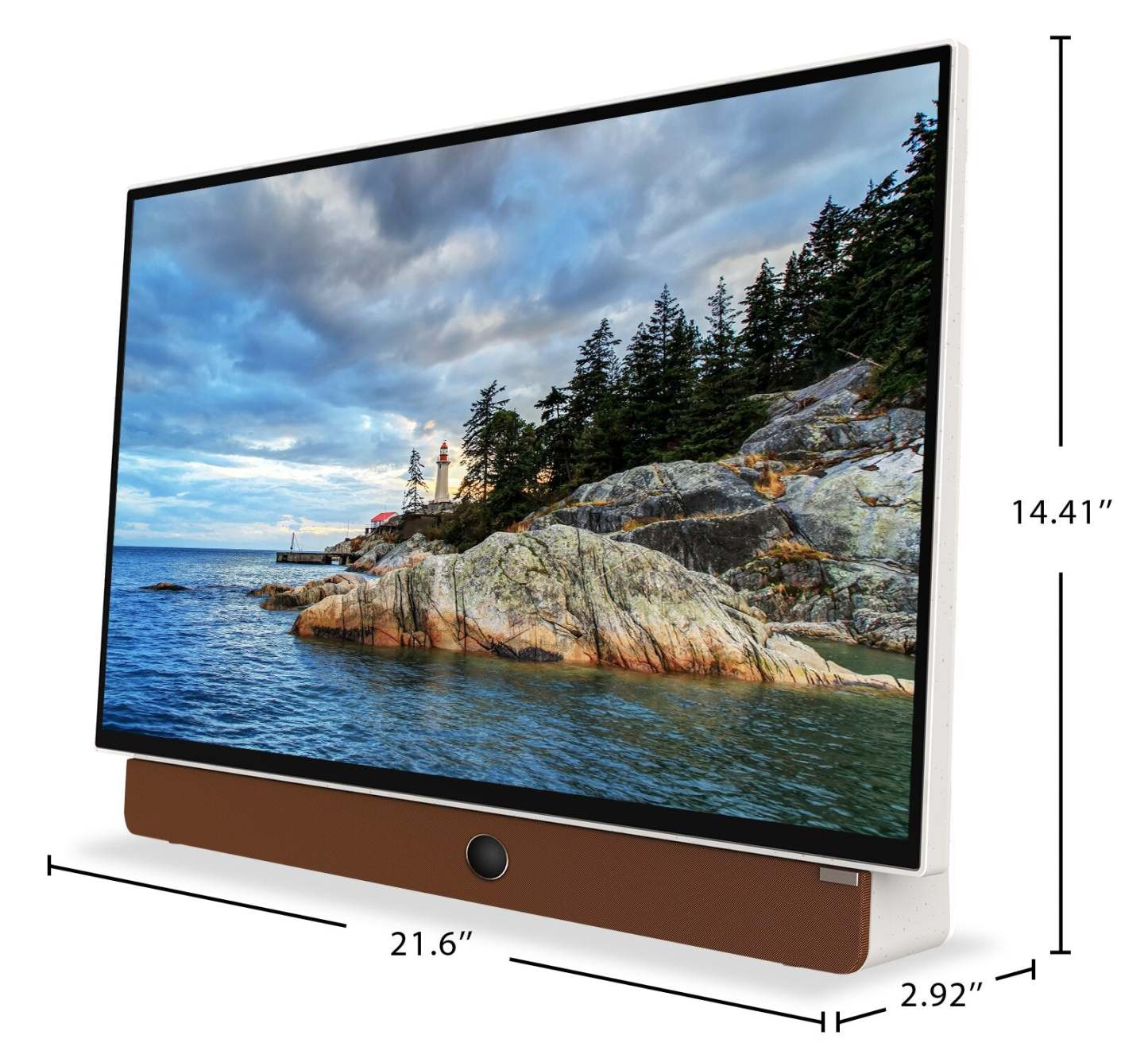 Écran à DEL Companion Portable™ 1080p FHD avec Google TV (24P100) | Écran à DEL Companion PortableMC de Skyworth Full HD 1080p avec Google TVMC (24P100)