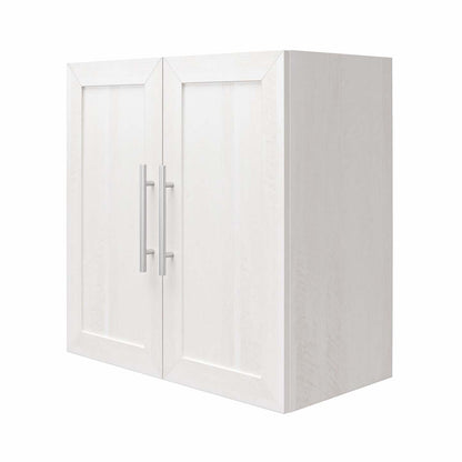 Ameriwood Home Camberly Framed 24 Wall Cabinet - Ivory Oak|Armoire murale encadrée Camberly d'Ameriwood Home de 24 po - chêne ivoire