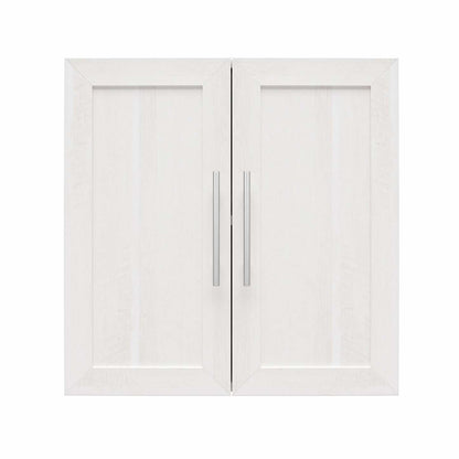 Ameriwood Home Camberly Framed 24 Wall Cabinet - Ivory Oak|Armoire murale encadrée Camberly d'Ameriwood Home de 24 po - chêne ivoire