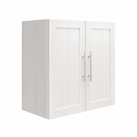 Ameriwood Home Camberly Framed 24 Wall Cabinet - Ivory Oak|Armoire murale encadrée Camberly d'Ameriwood Home de 24 po - chêne ivoire
