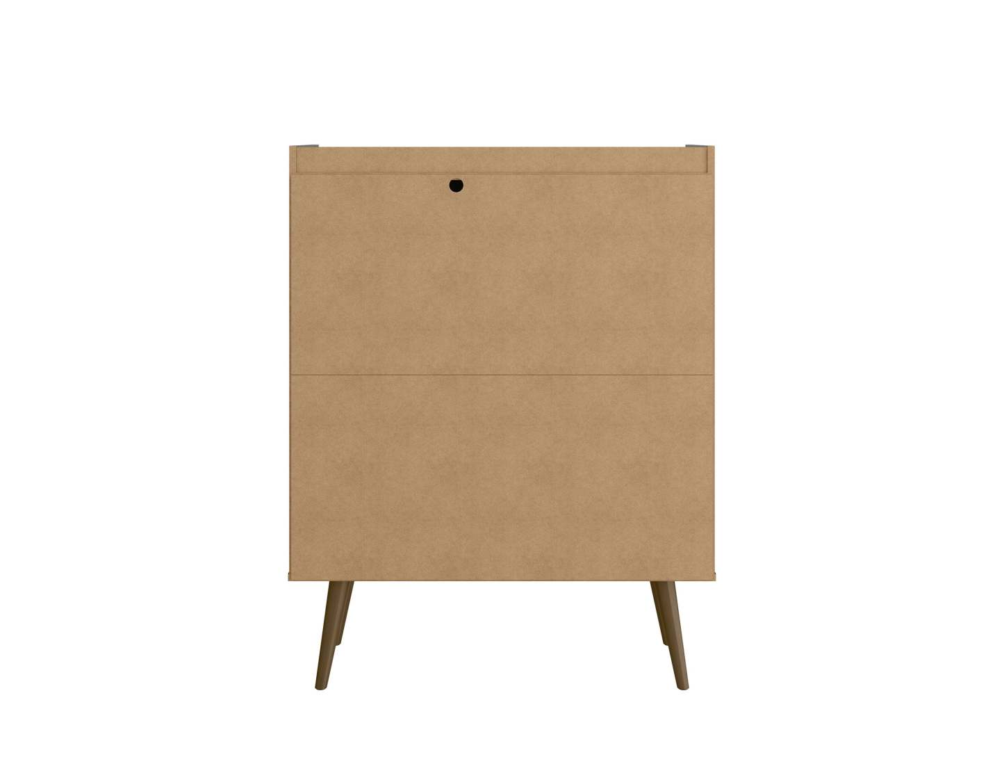 Manhattan Comfort Bogart Mid-Century Modern Accent Cabinet - Grey &amp; Natural|Armoire décorative Bogart de Manhattan Comfort de style moderne du milieu du 20e siècle - grise et naturelle