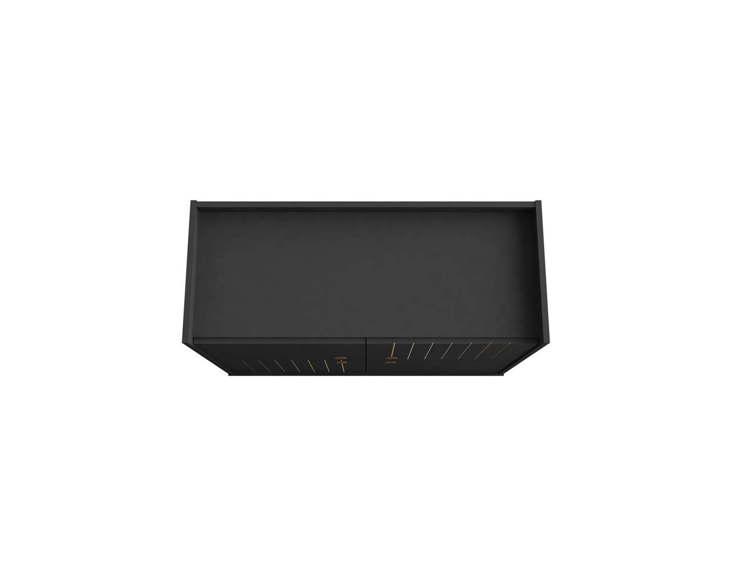 Manhattan Comfort Bogart Mid-century Modern Accent Cabinet - Black &amp; Natural|Armoire décorative Bogart de Manhattan Comfort de style moderne du milieu du 20e siècle - noire et naturelle