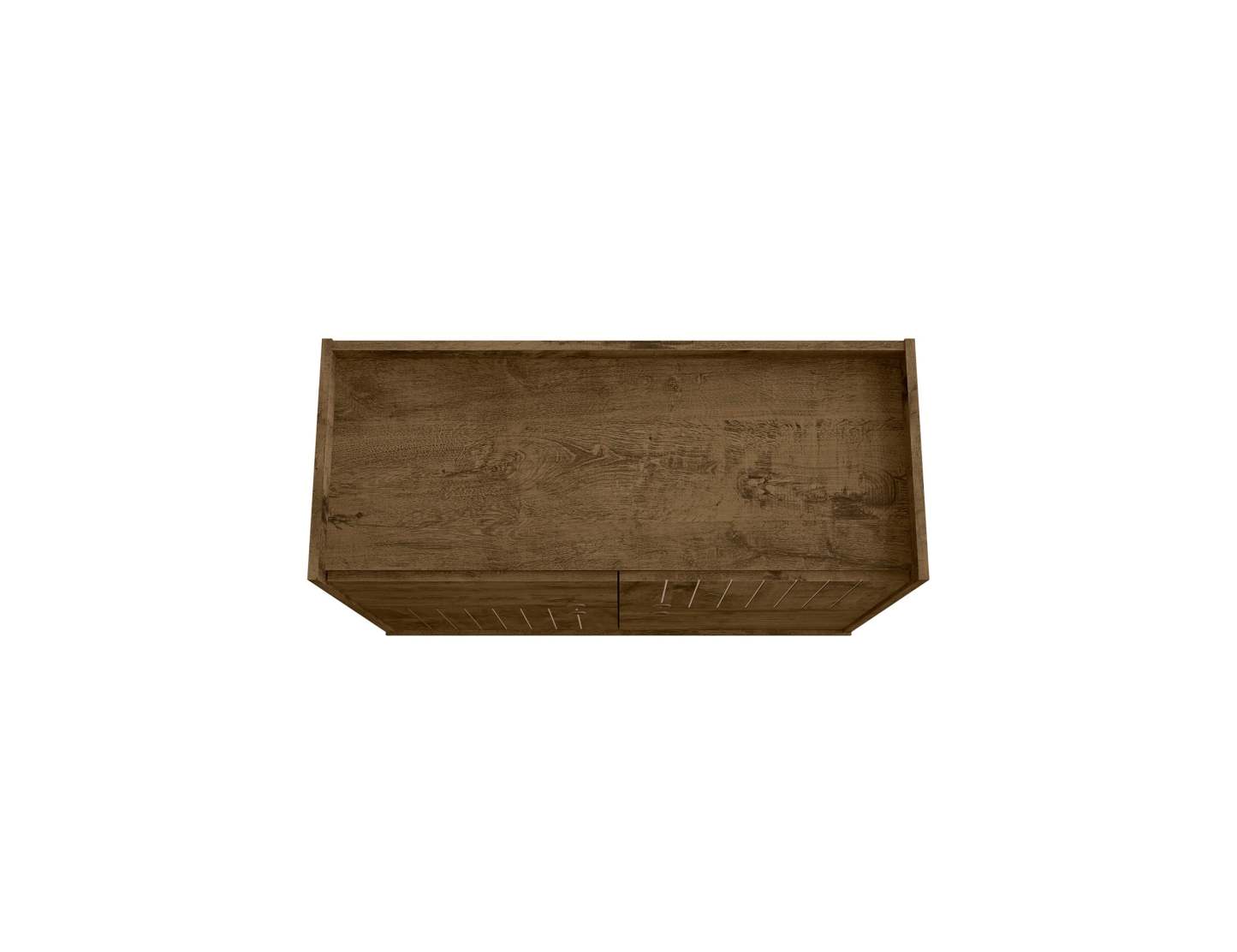 Manhattan Comfort Bogart Mid-Century Modern Accent Cabinet - Rustic Brown &amp; Natural|Armoire décorative Bogart de Manhattan Comfort de style moderne du milieu du 20e siècle - brun rustique et naturel