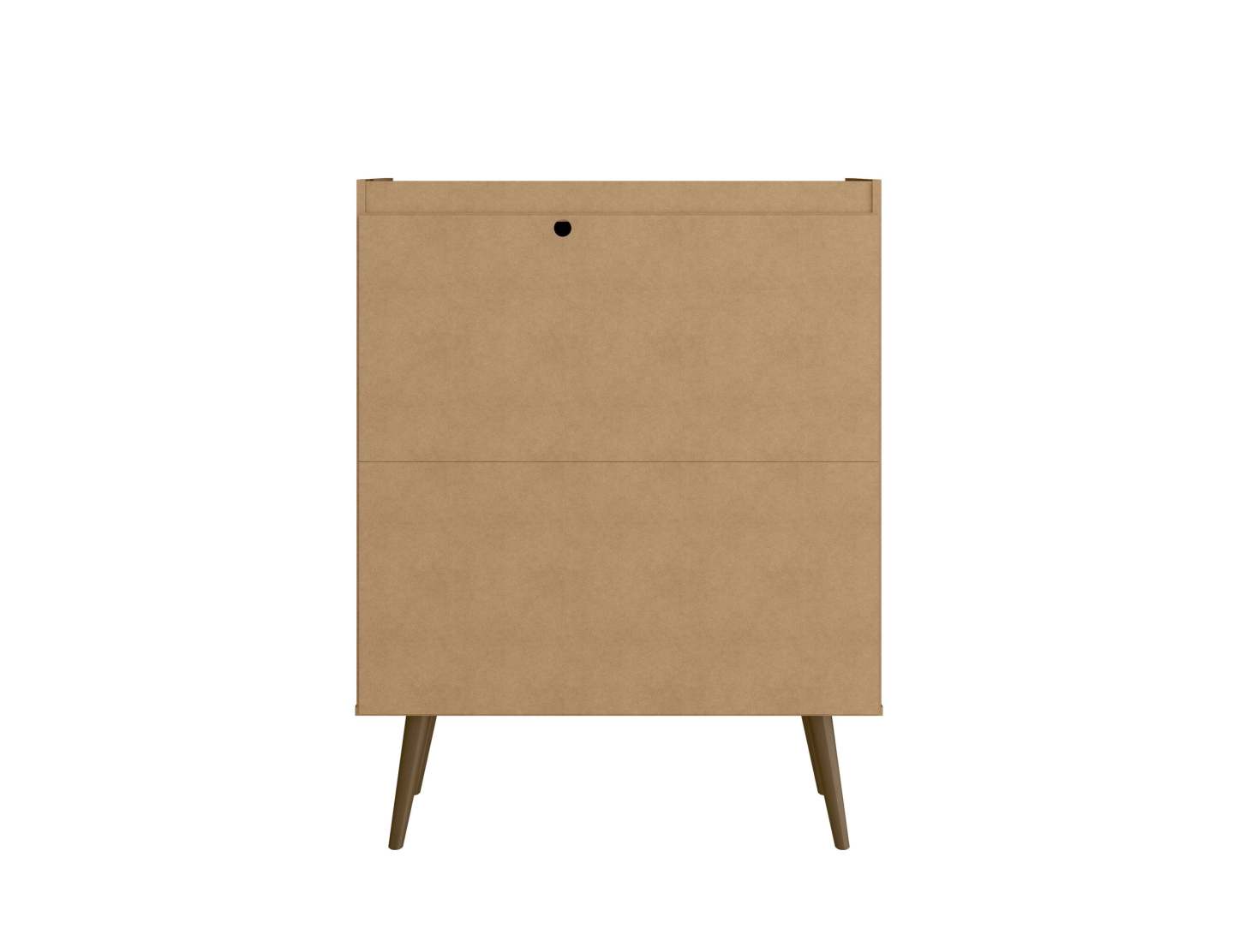 Manhattan Comfort Bogart Mid-Century Modern Accent Cabinet - Rustic Brown &amp; Natural|Armoire décorative Bogart de Manhattan Comfort de style moderne du milieu du 20e siècle - brun rustique et naturel