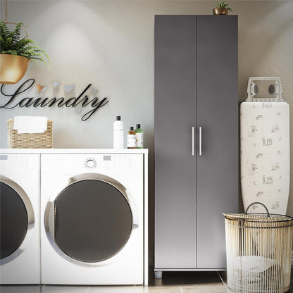 Ameriwood Home Camberly 24 Utility Storage Cabinet - Graphite Grey|Armoire de rangement tout usage Camberly d'Ameriwood Home de 24 po - gris graphite