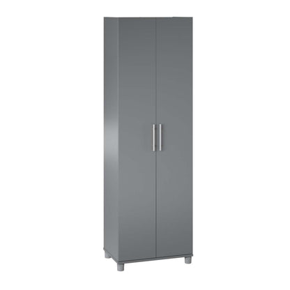 Ameriwood Home Camberly 24 Utility Storage Cabinet - Graphite Grey|Armoire de rangement tout usage Camberly d'Ameriwood Home de 24 po - gris graphite
