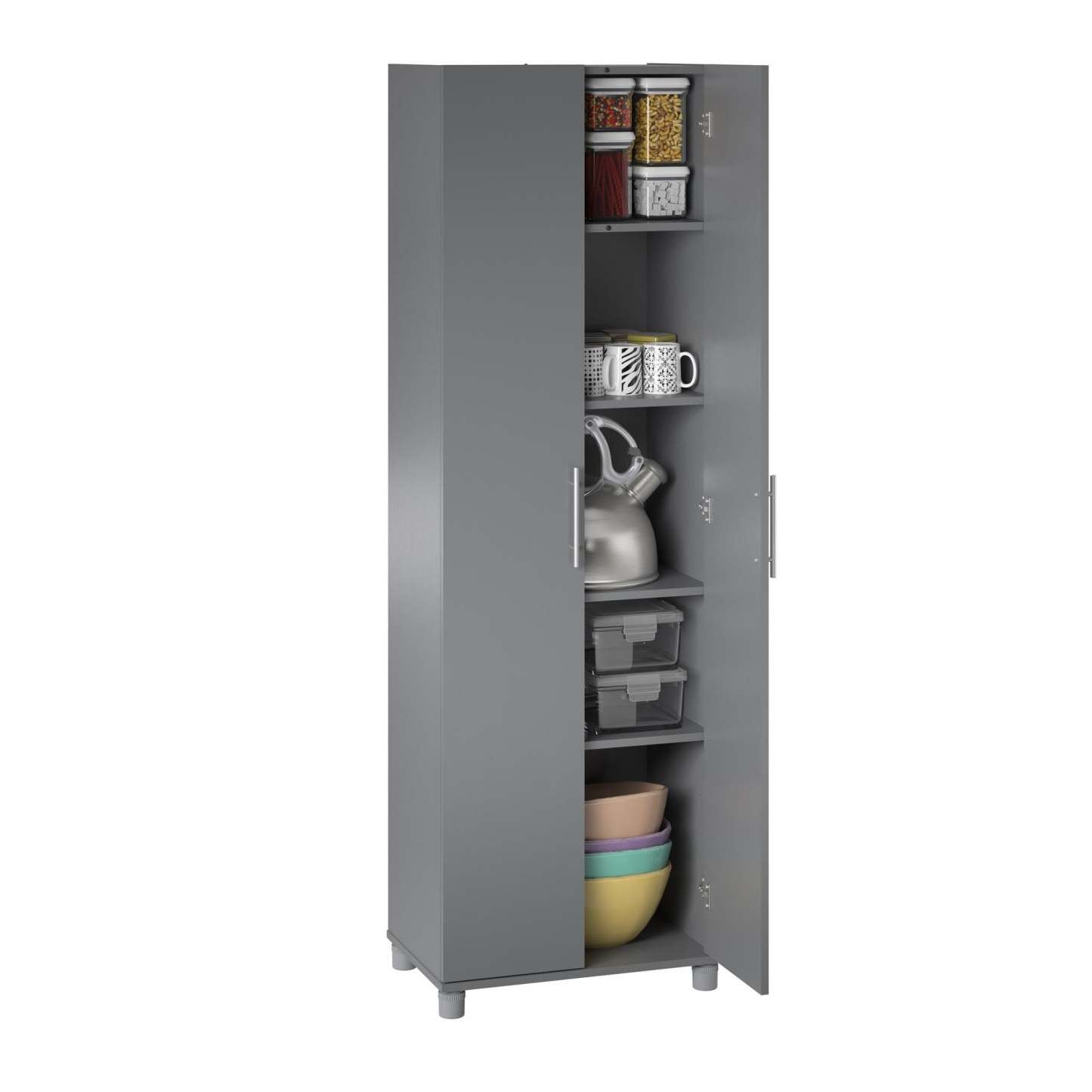 Ameriwood Home Camberly 24 Utility Storage Cabinet - Graphite Grey|Armoire de rangement tout usage Camberly d'Ameriwood Home de 24 po - gris graphite