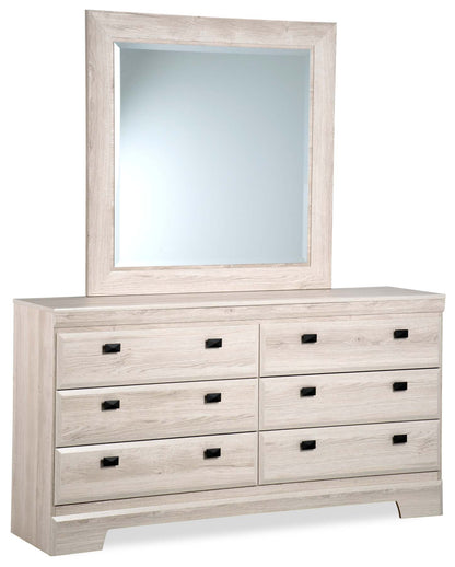 Miroir de commode de chambre à coucher Yorkdale, fabriqué au Canada - Blanc | Miroir de commode de chambre à coucher Yorkdale, fabriqué au Canada - blanc