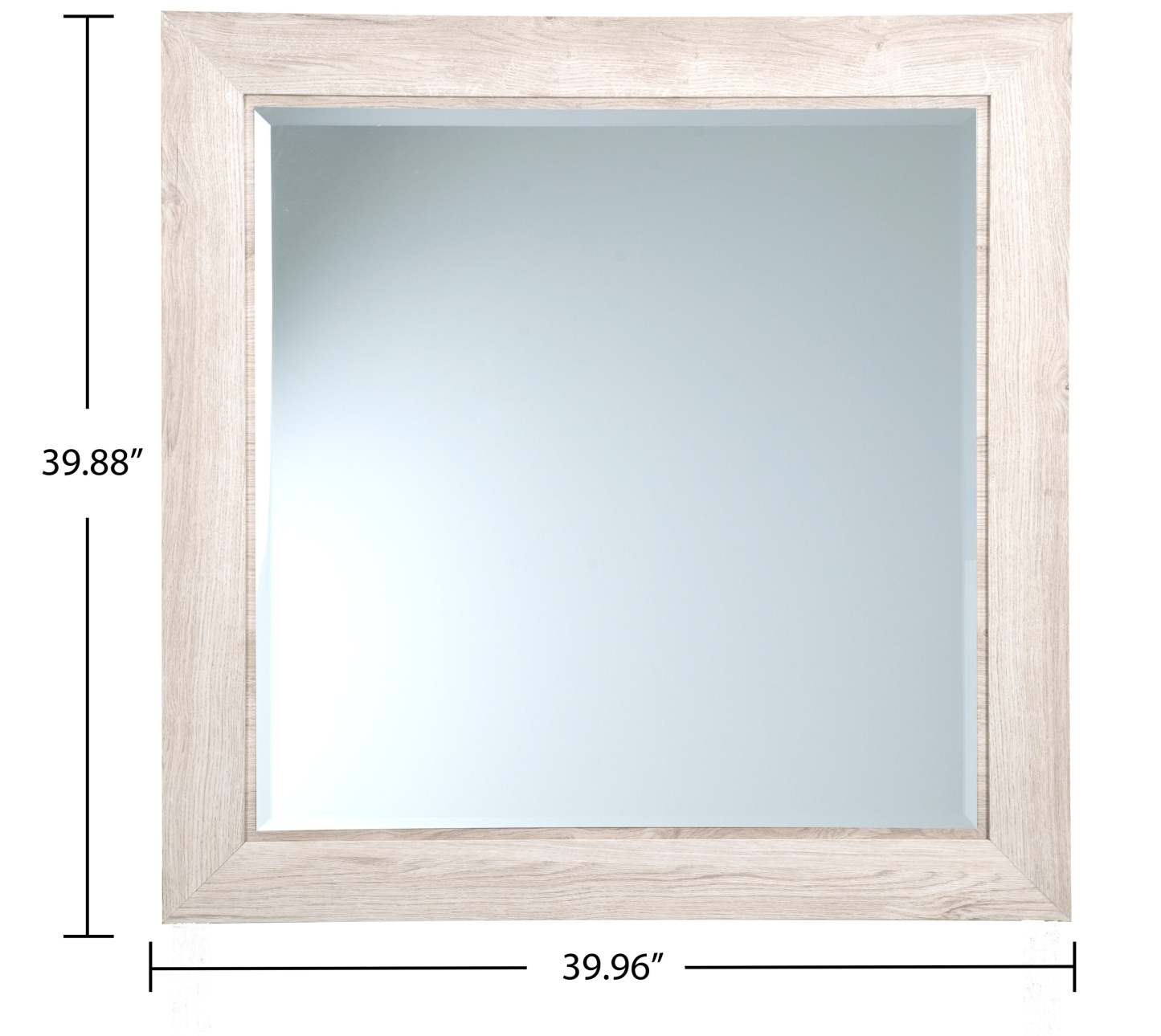 Miroir de commode de chambre à coucher Yorkdale, fabriqué au Canada - Blanc | Miroir de commode de chambre à coucher Yorkdale, fabriqué au Canada - blanc