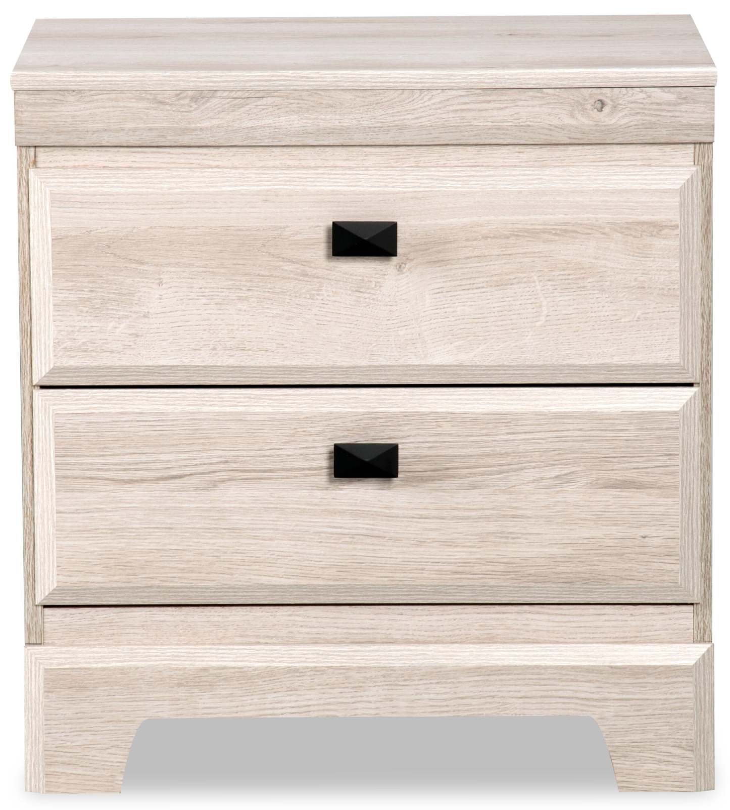 Table de chevet à 2 tiroirs Yorkdale, 23,5 L x 24,7 H, fabriquée au Canada - Blanc | Table de nuit Yorkdale de 23,5 po (L) x 24,7 po (H) à 2 tiroirs, fabriquée au Canada - blanche