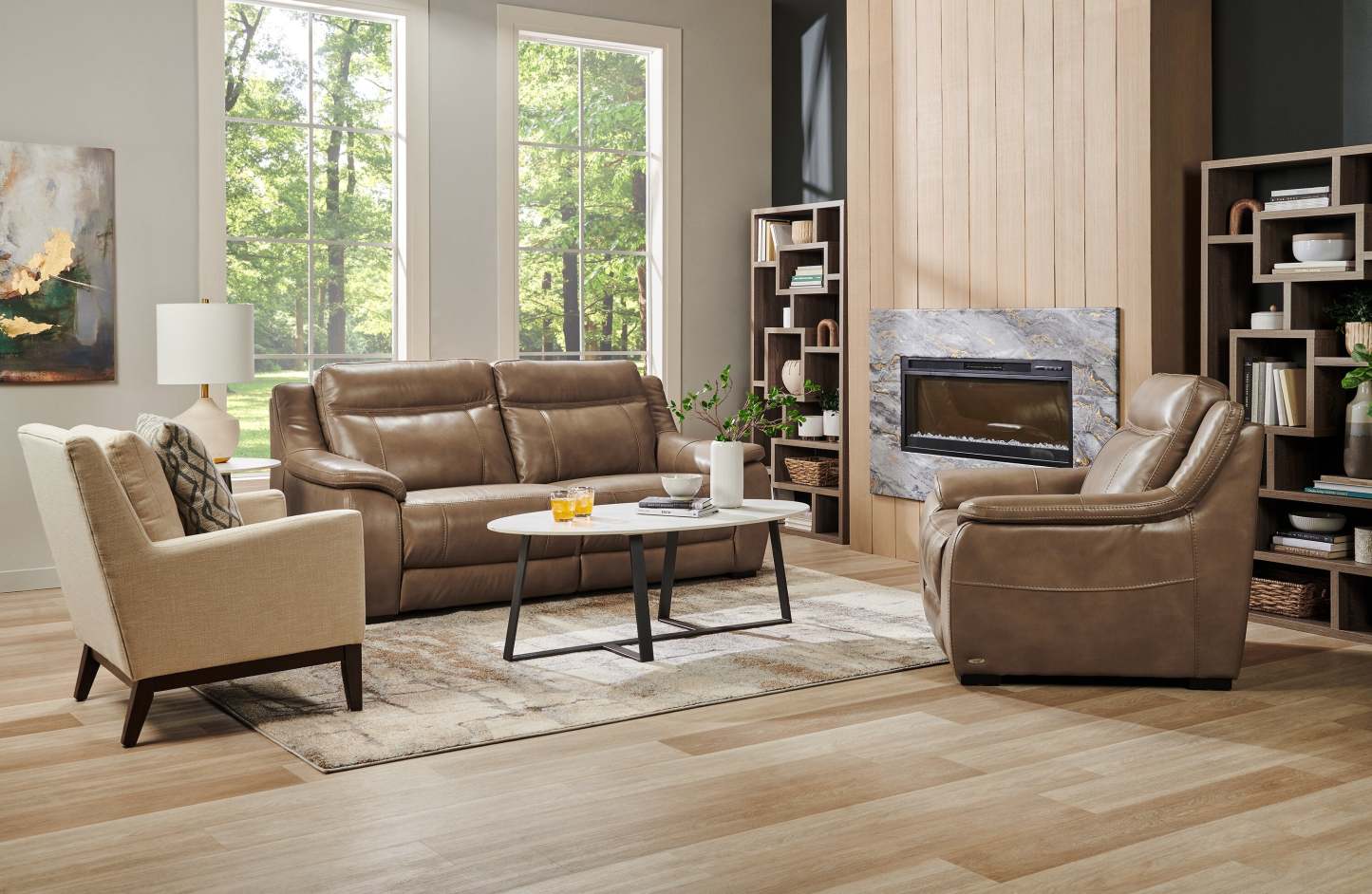 Bibliothèque ouverte Florence 32 - Gris|Bibliothèque ouverte Florence de 32 po - grise