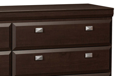 Ensemble de chambre à coucher avec rangement queen Yorkdale 6 pièces avec 2 tables de nuit|Ensemble de chambre à coucher Yorkdale 6 pièces avec lit queen de rangement et 2 tables de nuit