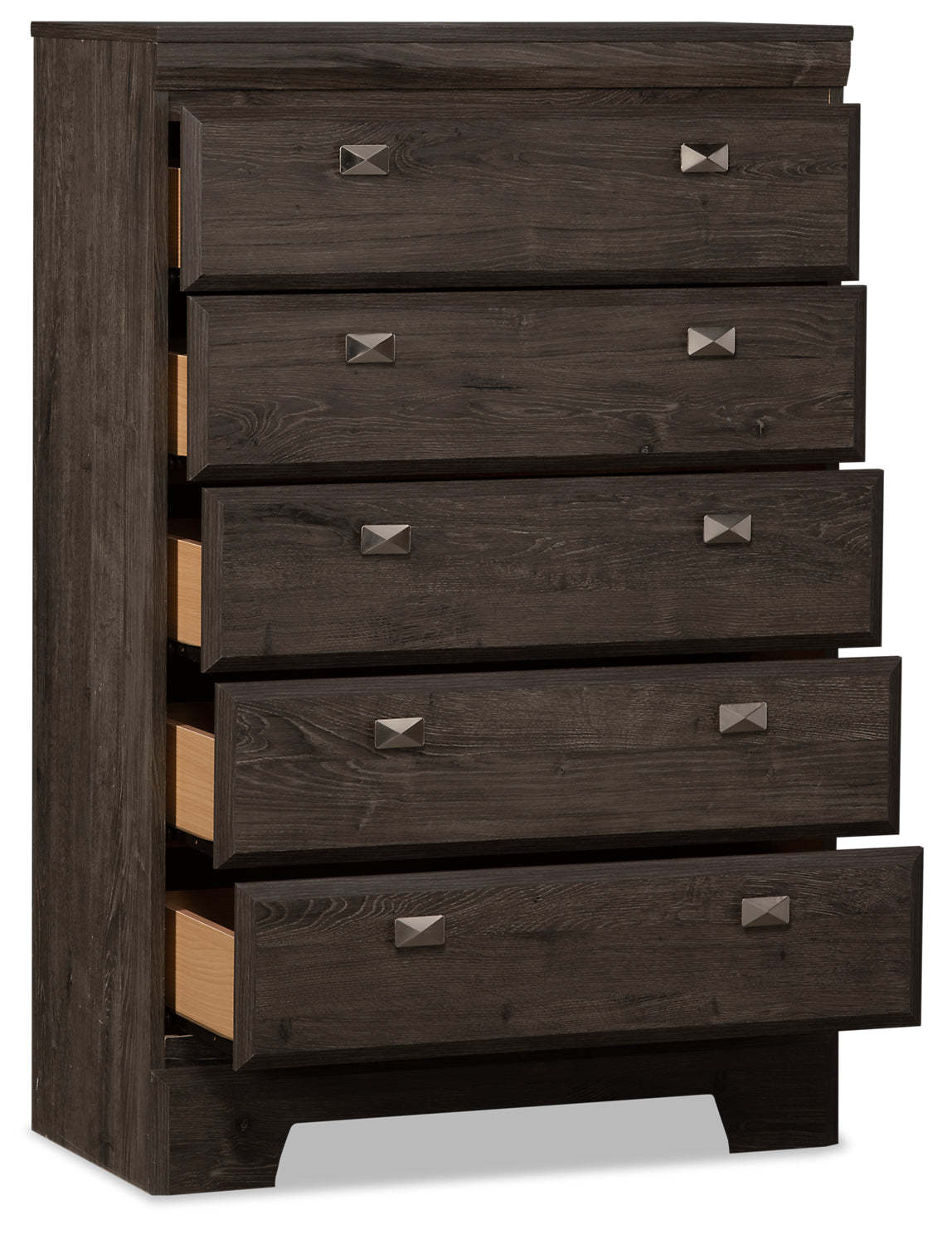 Yorkdale Bedroom Chest of Drawers, 5-Drawer, 31.1W x 47.4H, Made in Canada - Grey | Commode verticale Yorkdale de 31,1 po (L) x 47,4 po (H) à 5 tiroirs pour la chambre à coucher, fabriquée au Canada - grise