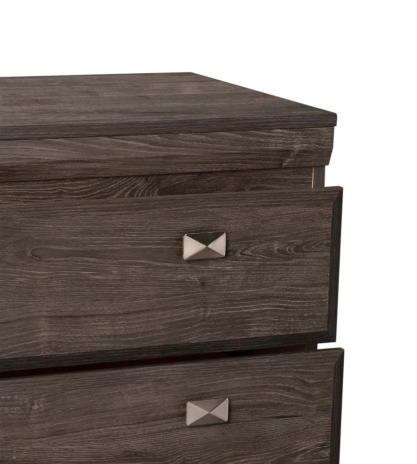 Commode de chambre à coucher à 6 tiroirs Yorkdale, 61,4 L x 32,3 H, fabriquée au Canada - Gris | Commode Yorkdale de 61,4 po (L) x 32,3 po (H) à 6 tiroirs pour la chambre à coucher, fabriquée au Canada - grise