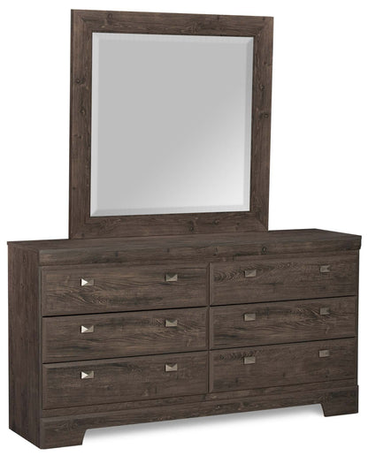 Miroir de commode de chambre Yorkdale, fabriqué au Canada - Gris | Miroir de commode de chambre à coucher Yorkdale, fabriqué au Canada - gris