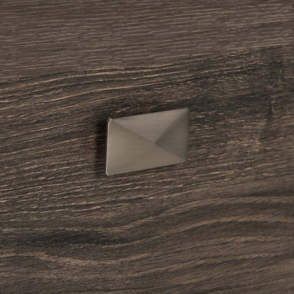 Commode de chambre à coucher Yorkdale, 5 tiroirs, 31,1 L x 47,4 H, fabriquée au Canada - Gris | Commode verticale Yorkdale de 31,1 po (L) x 47,4 po (H) à 5 tiroirs pour la chambre à coucher, fabriquée au Canada - grise