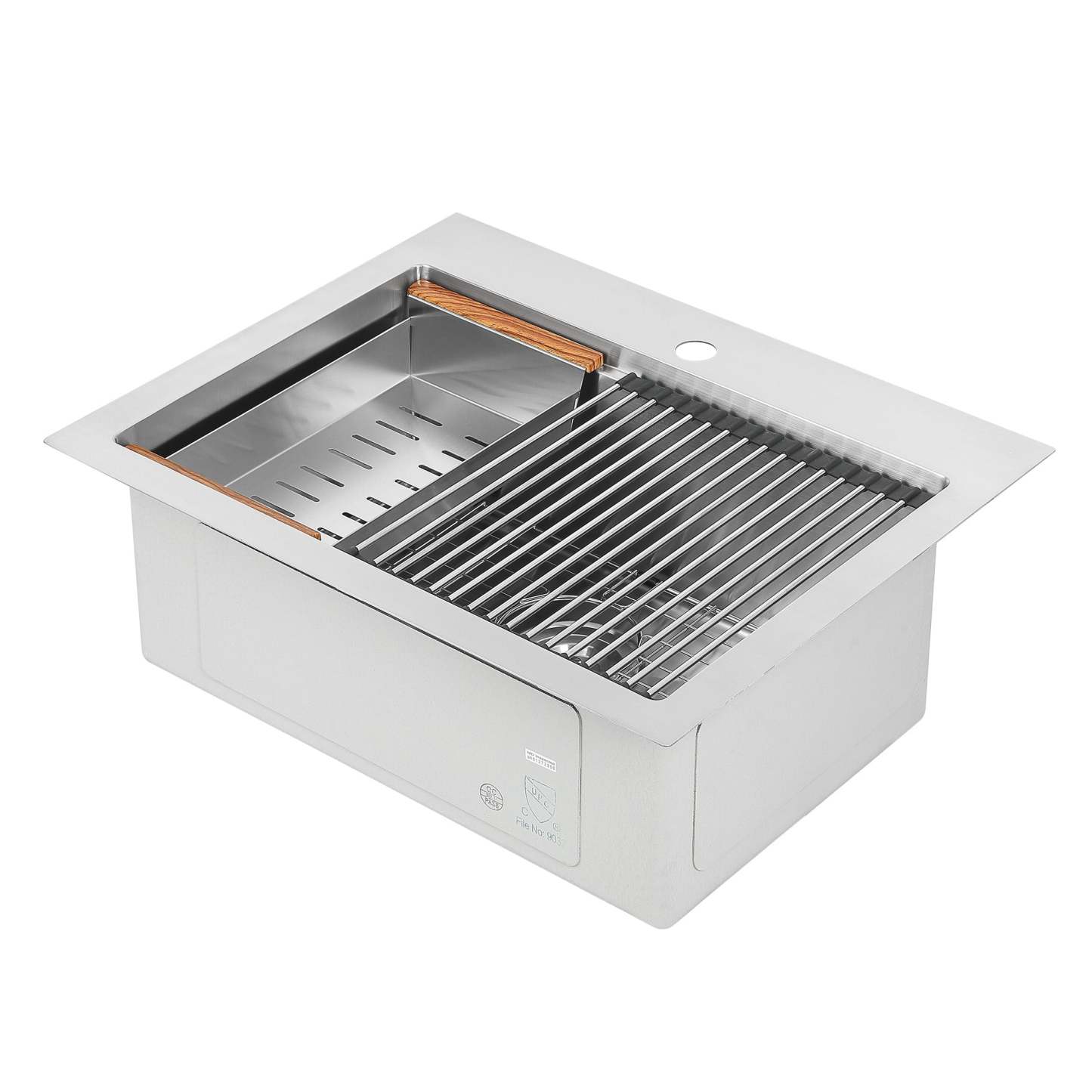 Ancona 25 Drop-In Workstation Kitchen Sink - AN-3126|Évier de cuisine poste de travail encastré Ancona de 25 po - AN-3126|D77G7ROH