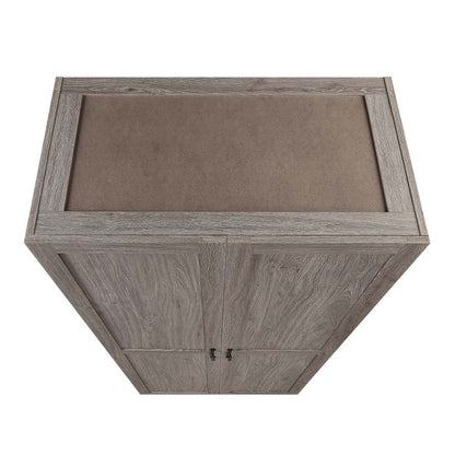 Manhattan Comfort Hopkins Modern Freestanding Storage Closet with 7 Shelves - Grey|Armoire de rangement autoportante moderne Hopkins de Manhattan Comfort avec 7 tablettes - noire