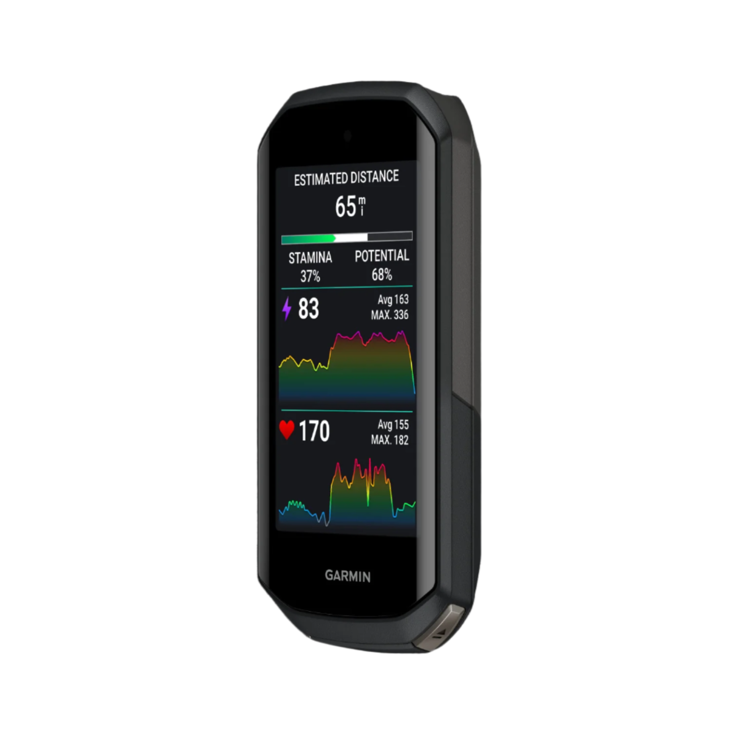 Ordinateur De Cyclisme Garmin Edge 1050 Premium - Écran Tactile Couleur Vif, Haut-parleur Intégré, F