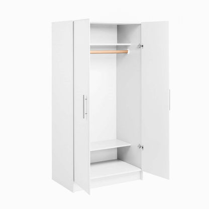 Armoire-penderie Elite 32 - Blanc|Armoire-penderie Elite de 32 po - blanche