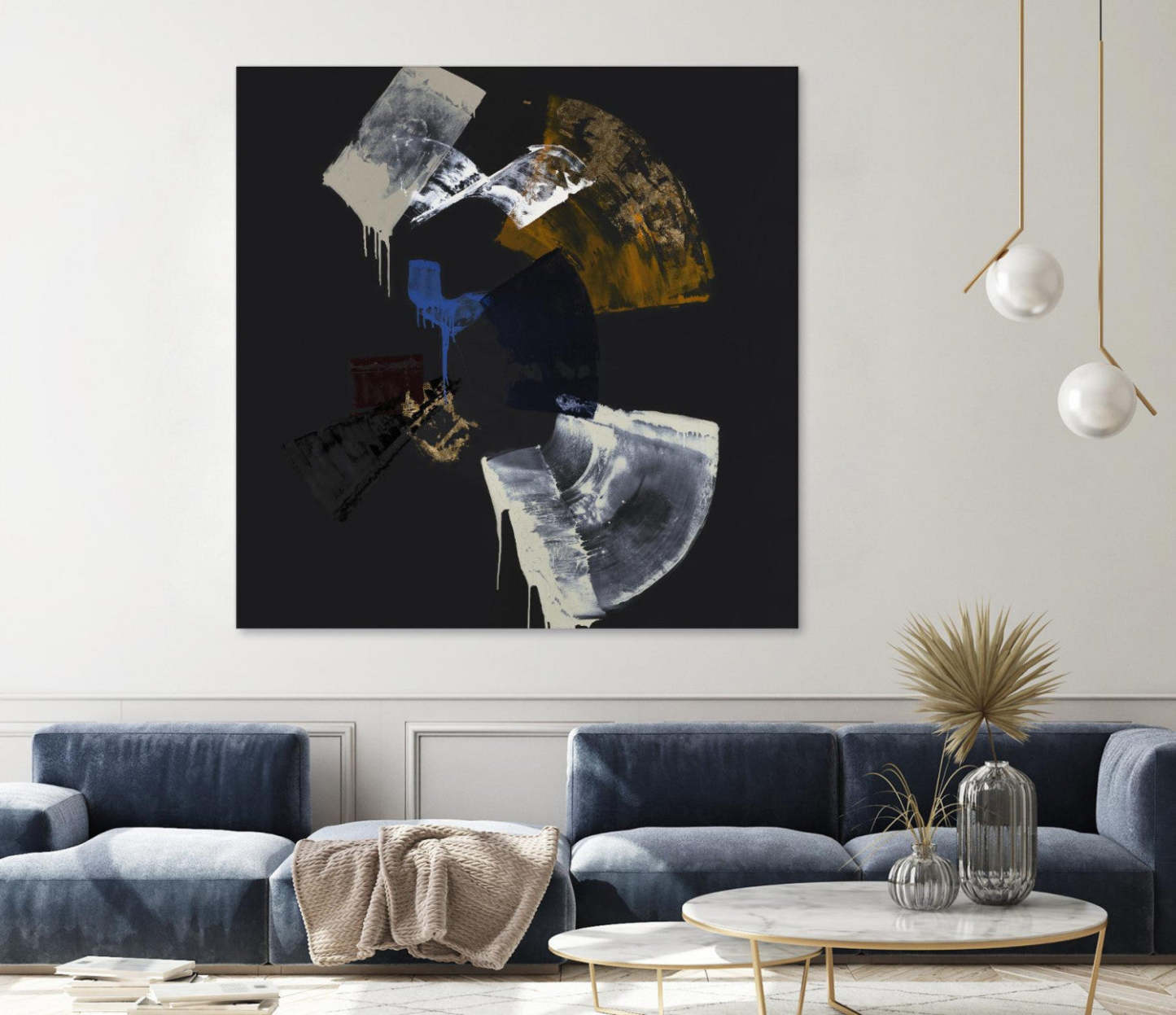 Luxurious Candor Giant Art 54x54 Wall Art|Œuvre d’art murale Giant Art « Luxurious Candor » 54 x 54
