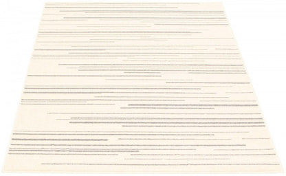 Faith Cream-Silver Area Rug - 5'3 x 7'3|Carpette Faith crème-argent - 5 pi 3 po x 7 pi 3 po| D28NAQCO