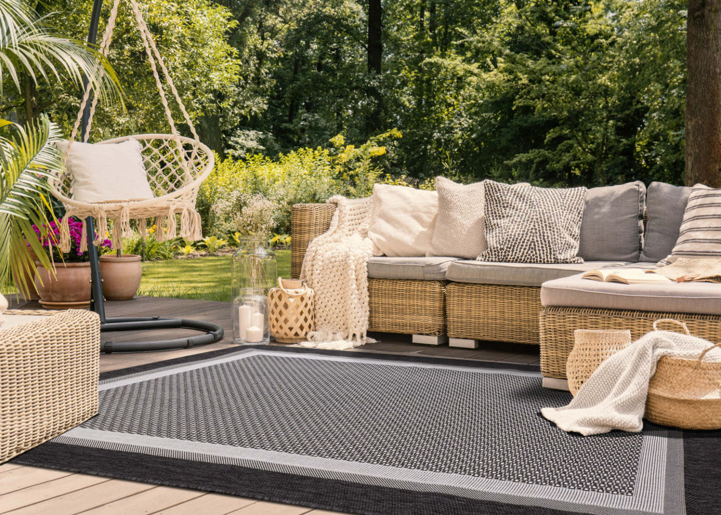 Jackson Flatweave Area Rug - 3'11 x 5'7|Carpette Jackson à tissage à plat - 3 pi 11 po x 5 pi 7 po